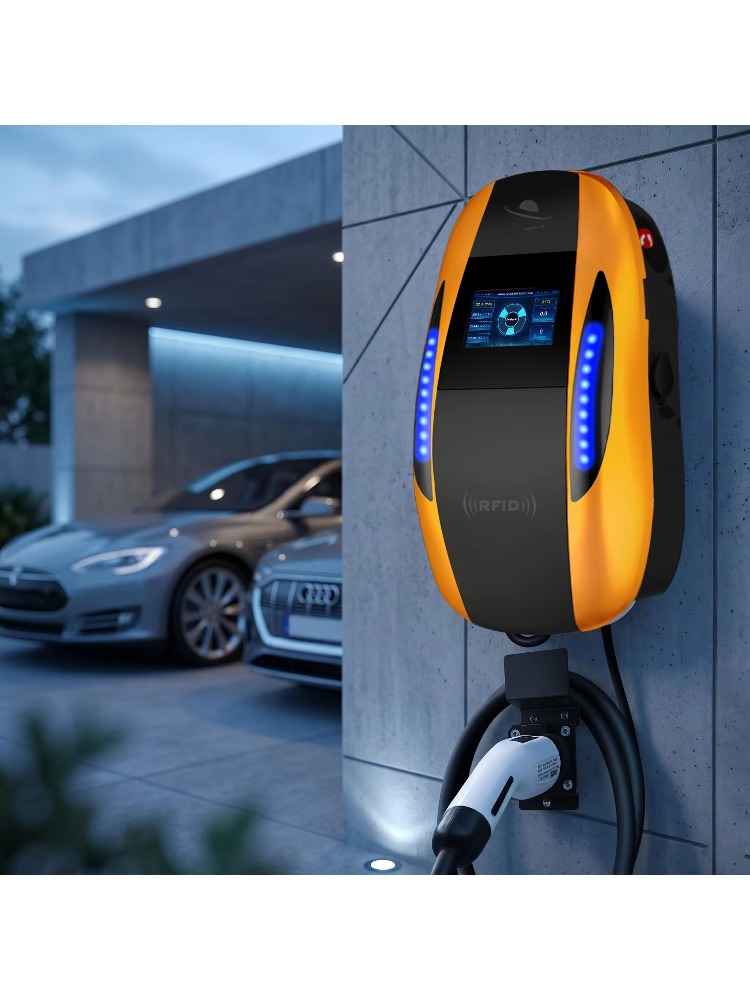 Type 2 Charger - شاحن سيارات كهربائية AC مقاوم للماء