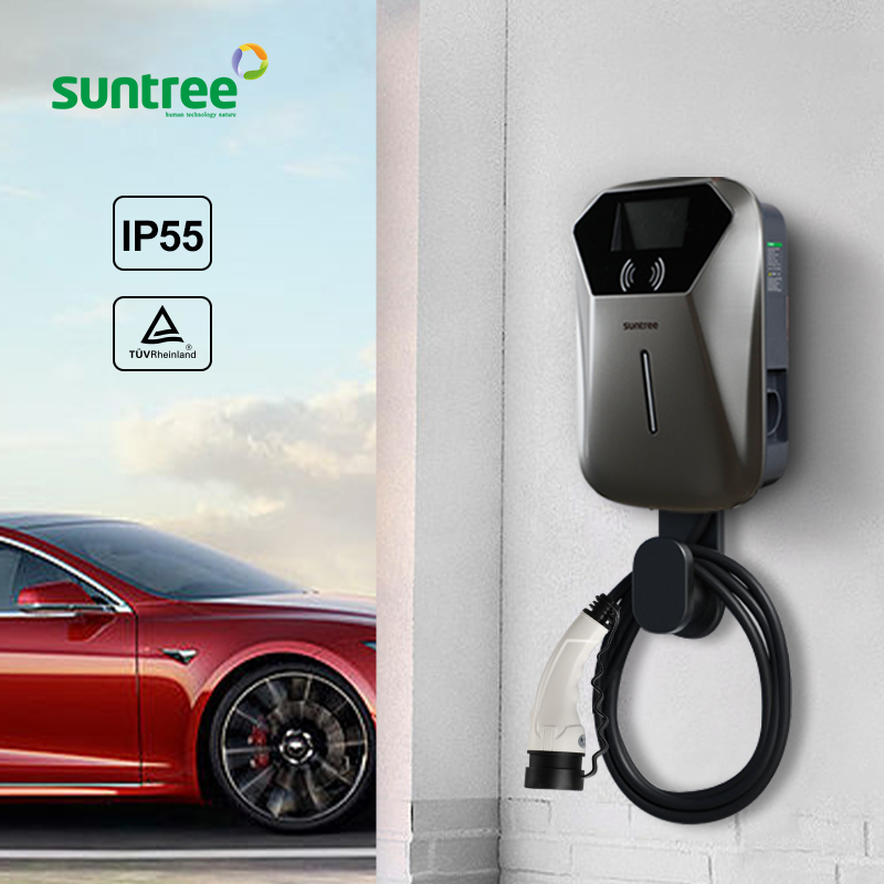 Wallbox Ev - محطة شحن سيارات كهربائية مثبتة على