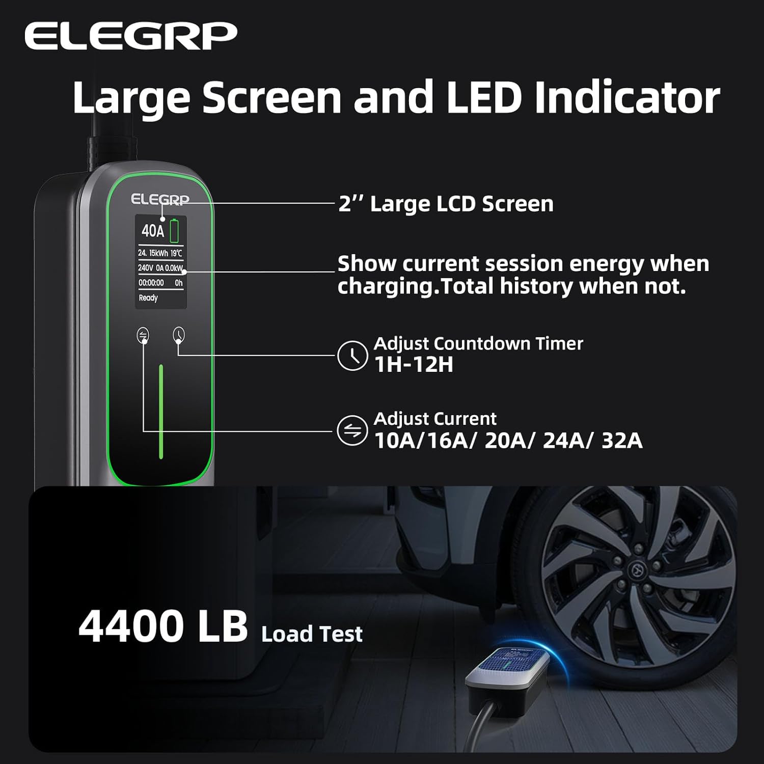 شاحن سيارات كهربائية محمول من  - مراجعة Home Ev Charger وسعره