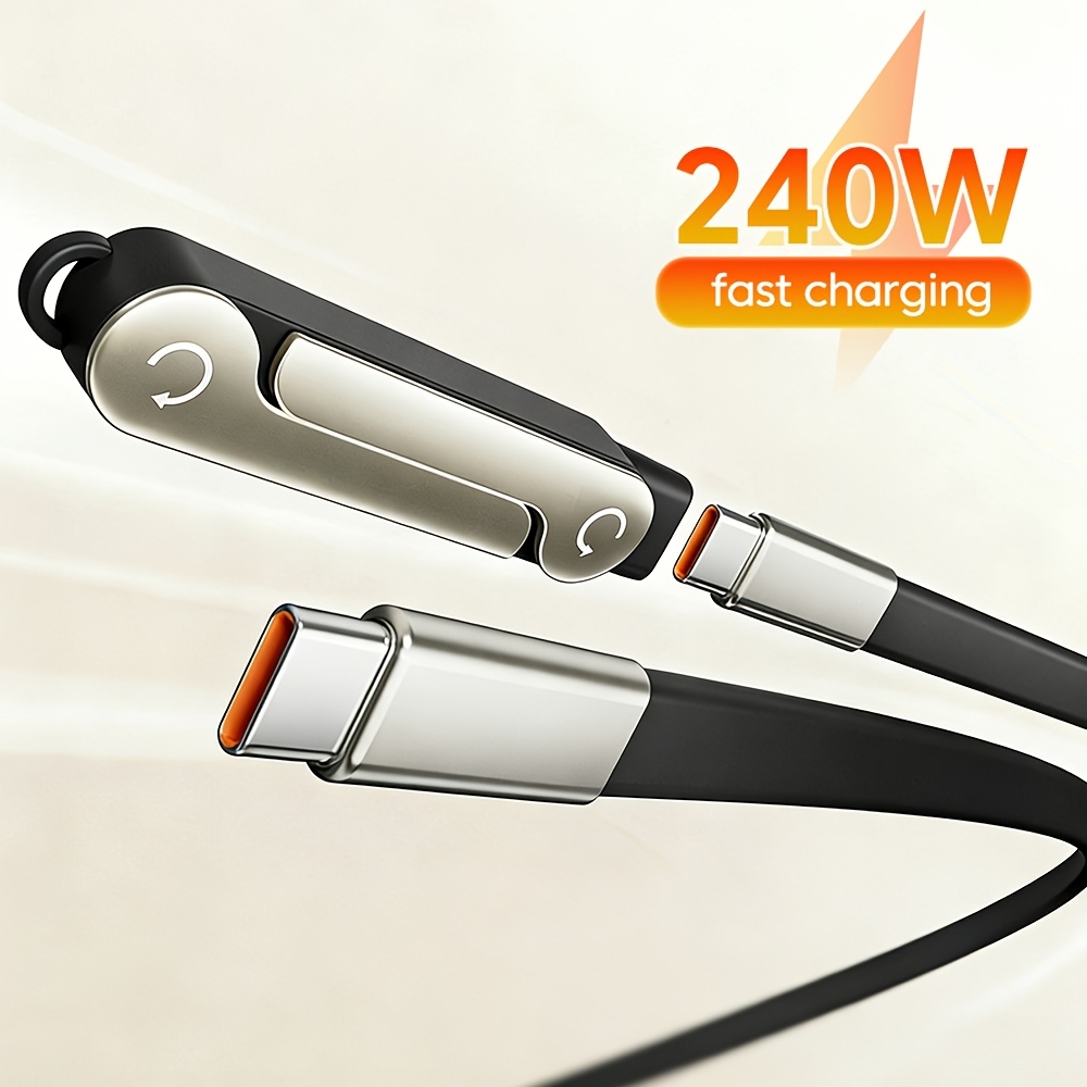 محول 2 في 1 من نوع Type-C ذكر  - مراجعة Type 2 Charger وسعره