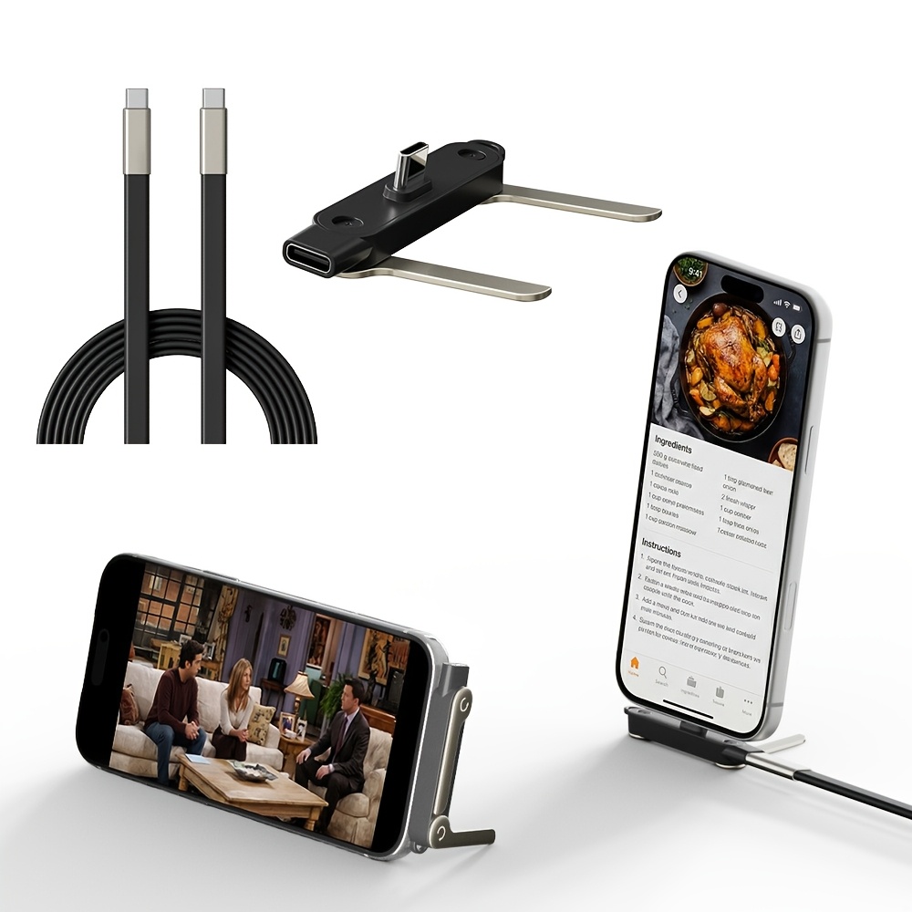 محول 2 في 1 من نوع Type-C ذكر  - مراجعة Type 2 Charger وسعره
