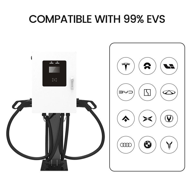 محطة شحن السيارات الكهربائية ب - مراجعة Dc Fast Charger 30Kw Wallbox Commercial وسعره