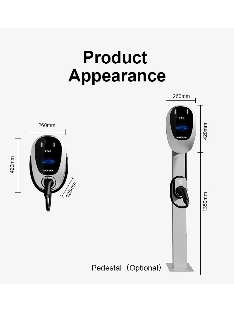 شاحن سيارات كهربائية منزلي 7 ك - مراجعة Type 2 Charger وسعره