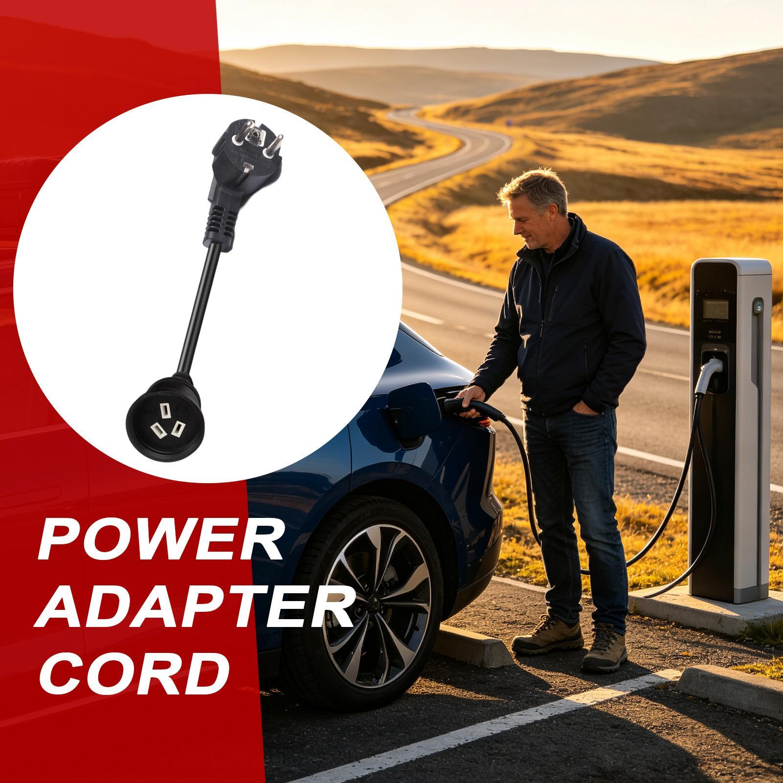كابل تمديد شاحن السيارات الكهر - مراجعة Ev Charger Adapter وسعره