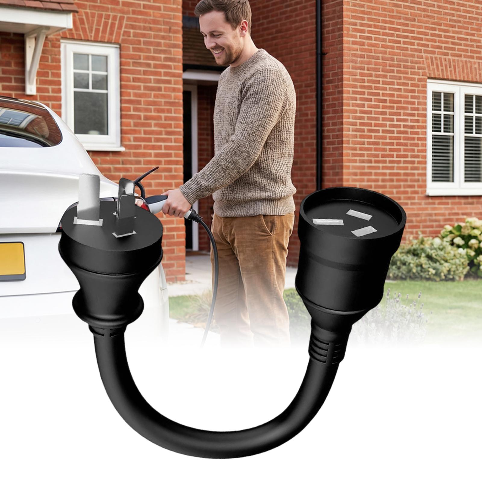 كابل تمديد شاحن السيارات الكهر - مراجعة Ev Charger Adapter وسعره