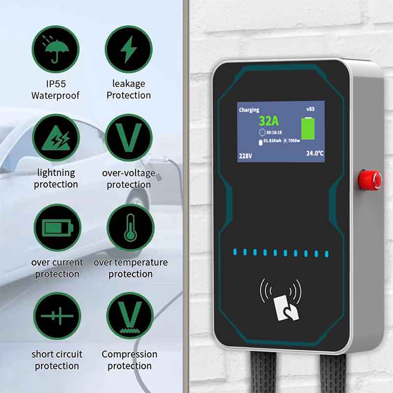 شاحن سيارات كهربائية WUFEN EVS - مراجعة Ev Charging Cable وسعره